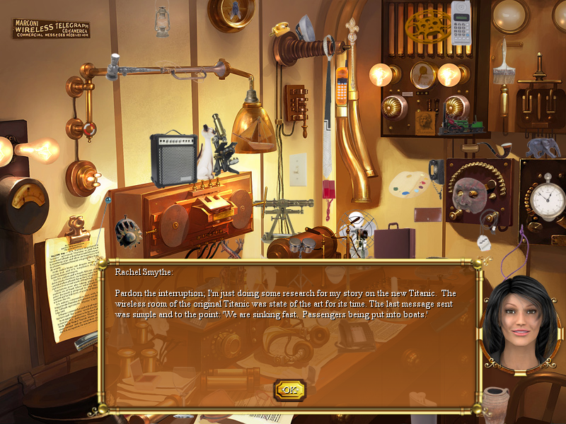 Titanic Mystery screenshot 3 for Wii